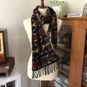💯 %cashmere pendleton style scarf